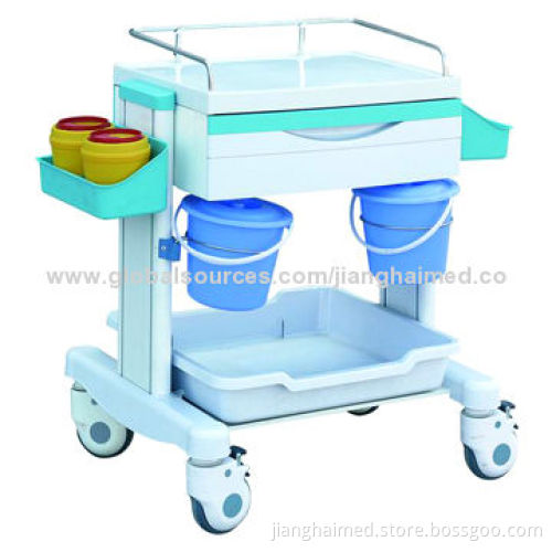Treatment trolley, ABS plastic, stainless steel, CE/ISO9001